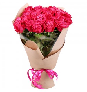 21 Adet Gül Buketi PEMBE